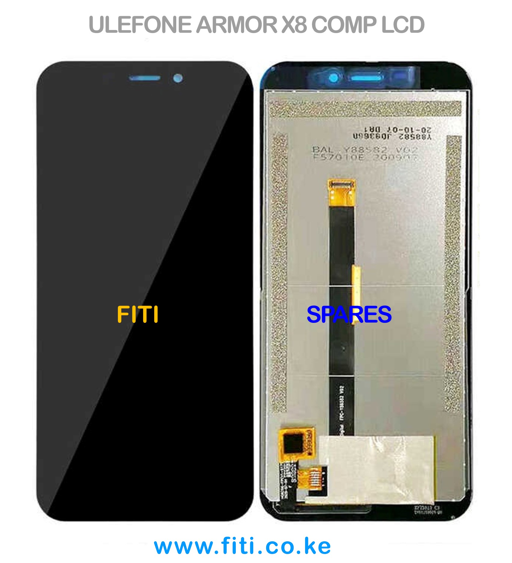 ULEFONE ARMOR X8 COMP LCD